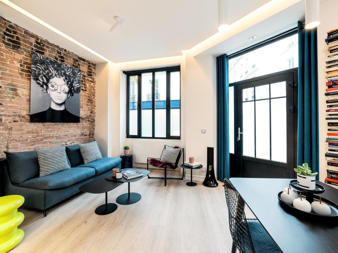 75m² 2 slaapkamer, 2 privé badkamer Appartement in 3rd - Temple - Republique Parijs Buitenkant foto