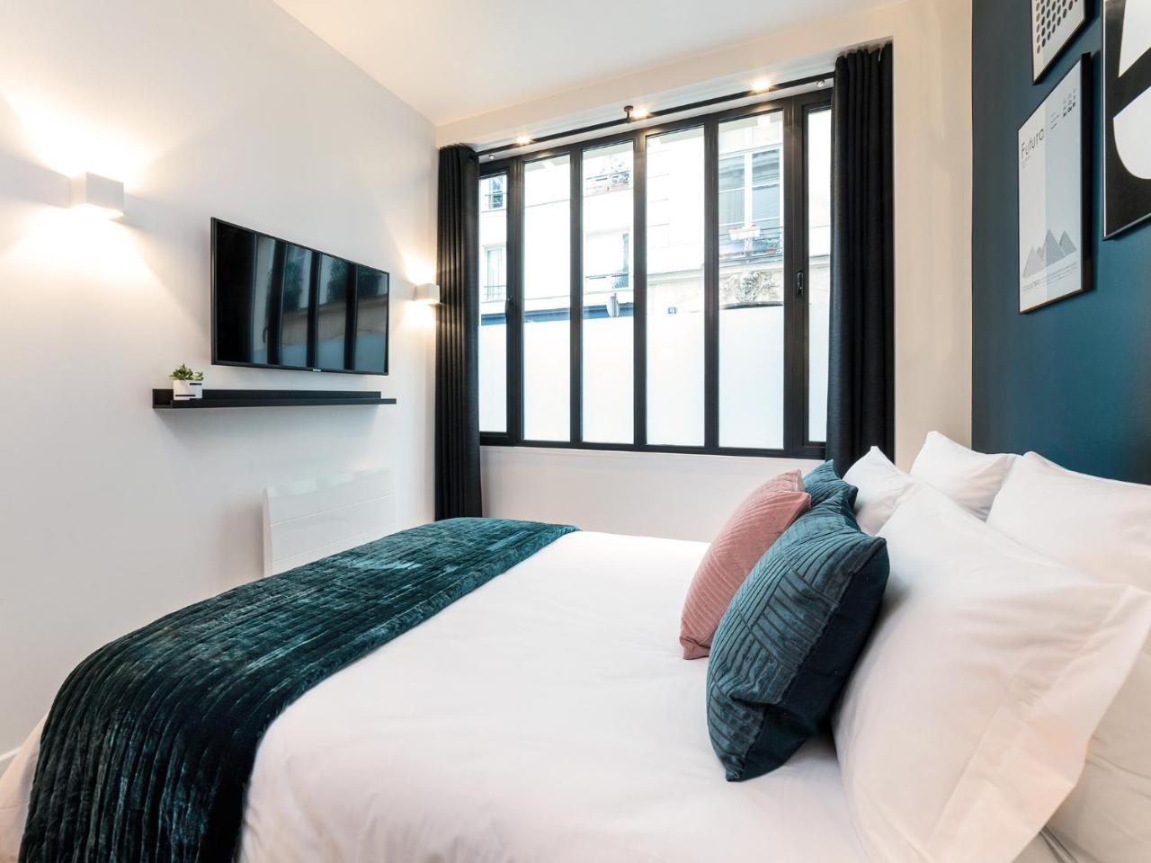 75m² 2 slaapkamer, 2 privé badkamer Appartement in 3rd - Temple - Republique Parijs Buitenkant foto